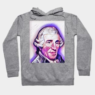 Joseph Haydn Pink Joseph Haydn Artwork 8 Hoodie